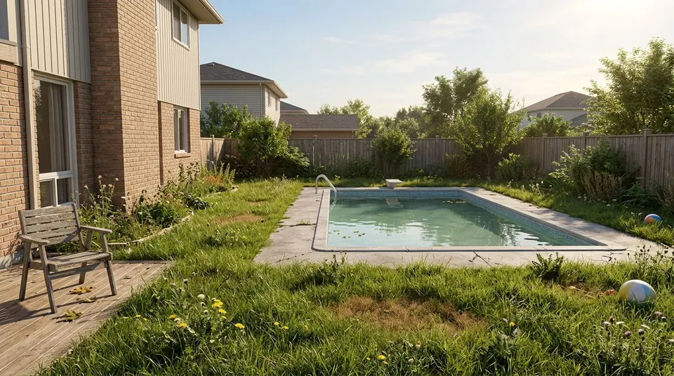 Virtual Landscaping — before AI enhancement